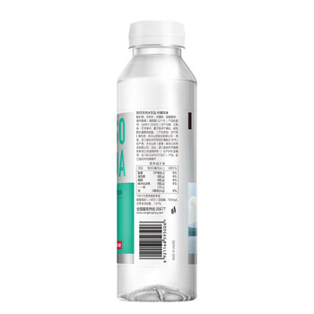 农夫山泉苏打天然水饮品 柠檬味 410ml*5瓶装【非原箱】