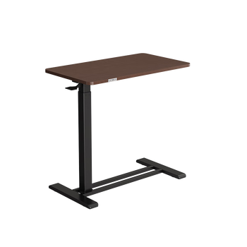 乐歌实木床边桌升降床上电脑桌可移动适宜家用茶几T04黑胡桃木色 乐歌实木床边桌升降床上电脑桌可移动适宜家用茶几T04黑胡桃木色