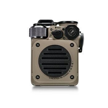 猫王收音机 MW-PVX音响 野性mini便携蓝牙音箱迷你小音响复古音箱户外防水低音炮 沙漠黄