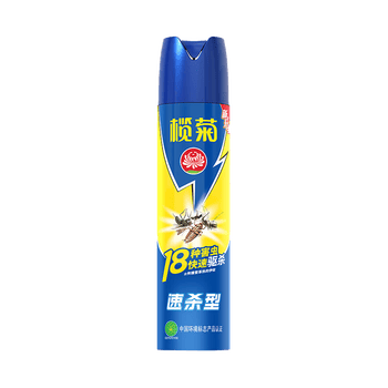 榄菊【超大容量 强力驱灭杀18种害虫等】速杀型气雾剂600ml