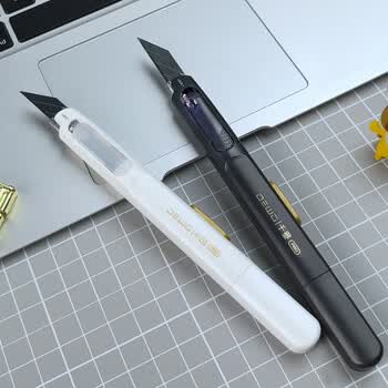SDI手牌美工刀小型高颜值diy手工刻刀裁纸壁纸刀不晃美术生专用削铅笔刀小号贴膜介刀千墨0444C