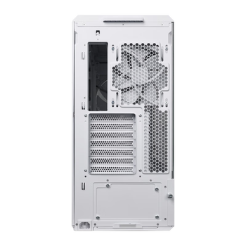 LIANLI联力L217 中塔式台式电竞游戏机箱 白色 标配5把风扇/支持EATX主板/木艺机箱/双开关