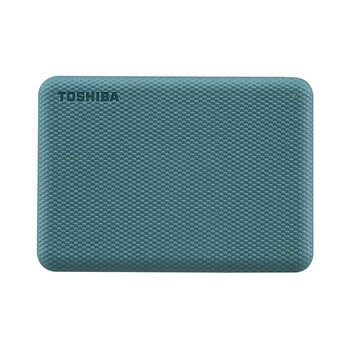 东芝（TOSHIBA）4TB 移动硬盘机械 V10系列 黛绿 兼容Mac 密码保护