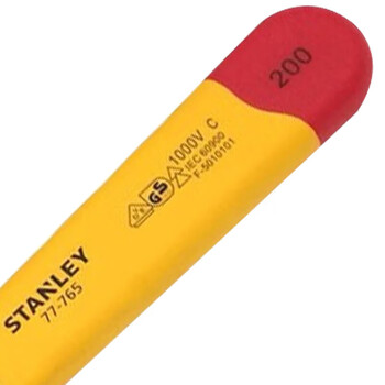 史丹利（STANLEY）高压绝缘活动扳手VDE1000V开口活动扳手8寸 STMT77765-23