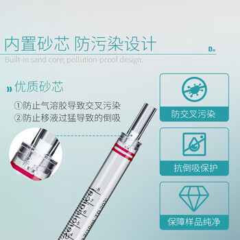 比克曼生物（BKMAM）血清移液管 一次性塑料吸管刻度移液管化学实验室用品 独立包装 25mL 25支/袋