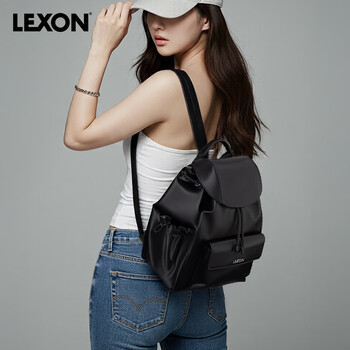 乐上（LEXON）法国品牌双肩通勤背包大牌轻奢韩版ins风小清新旅行可爱少女书包