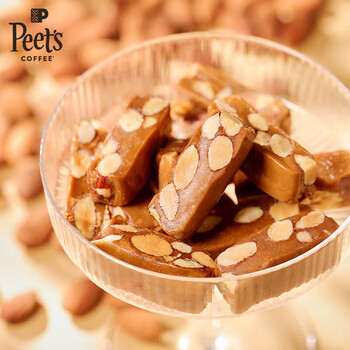皮爷咖啡皮爷peets海盐太妃糖法式杏仁焦糖 15颗 105g*5罐