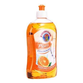 CHANTECLAIR大公鸡管家 香橙浓缩洗洁精500ml*2瓶 护手润肤 快速去油污