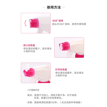 花王（KAO）浴室清洗剂1150ml 多功能浴室清洁剂墙面瓷砖玻璃喷雾