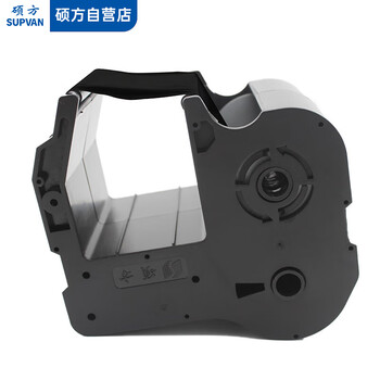 硕方电缆挂牌机线缆牌打印机SP350/SP650标牌机黑色色带SP-R1301B