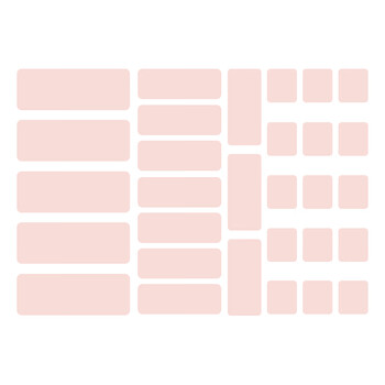 雷釜D-AXT 通用鼠标防滑贴超薄010自定义DIY键盘鼠标防滑防汗贴 粉色超薄防滑贴