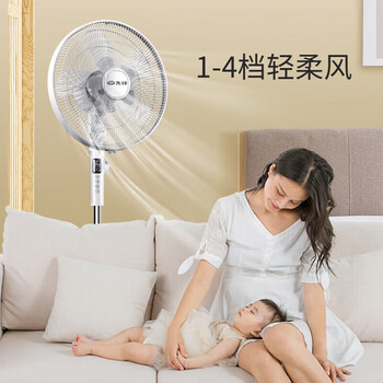 先锋直流变频落地扇FS40-23AR 遥控电风扇定时摇头可升降风扇大房间客厅办公