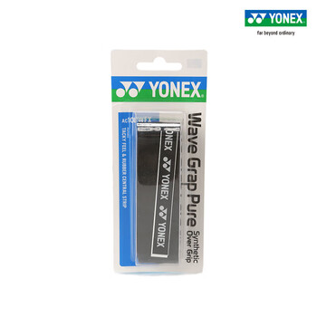 YONEX尤尼克斯yy羽毛球拍手胶吸汗带AC108WEX龙骨手胶三条优惠装黑色