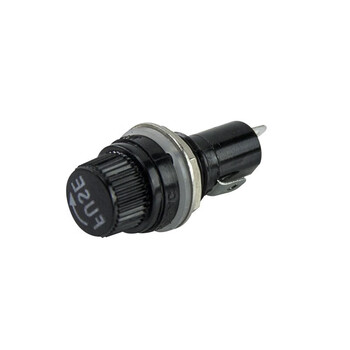 汇君 玻璃保险丝管电路保护熔断器250V电源插座电路充电器保护玻璃管 5*20mm-保险丝座10个