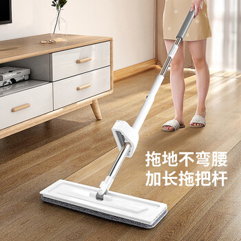 佳帮手平板拖把36cm4布家用一拖净免手洗2026拖地神器墩布拖布洗拖一体