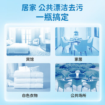 花王（KAO）漂白水600ml 原装进口 白色衣物强力去渍去异味 除菌漂白剂漂渍液