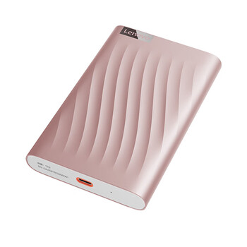联想（Lenovo）2TB 移动硬盘机械硬盘 Type-C高速传输 便携小巧 稳定耐用 手机直连 F309 Lite 锆石粉