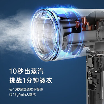 摩飞电器（Morphyrichards）手持挂烫机 家用蒸汽电熨斗熨烫机小型迷你旅行便携式烫衣服 MR2031白