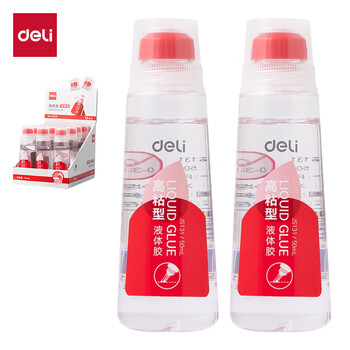 得力50ml棉布头液体胶 学生文具DIY手工 高透胶水 学习用品 JS131 得力50ml棉布头液体胶 学生文具DIY手工 高透胶水 学习用品 JS131