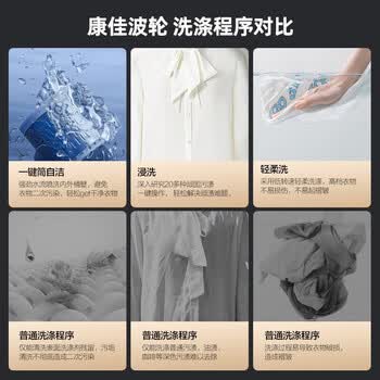 康佳（KONKA）全自动波轮洗衣机12KG 钢化玻璃阻尼盖板租房家用 家电补贴 KB120-J688