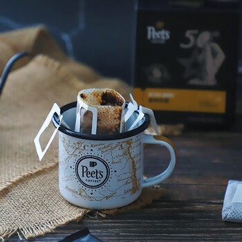 皮爷咖啡皮爷peets 大航海家挂耳滤泡式咖啡 中烘-5片装【新包装】