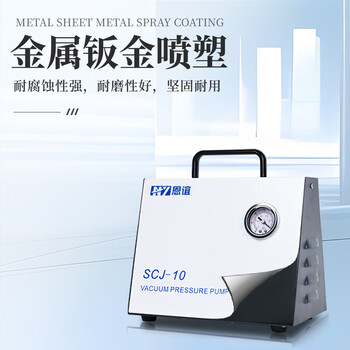恩谊 无油隔膜真空泵实验室正负压便携减压抽气泵 SCJ-15T【15升调压型】