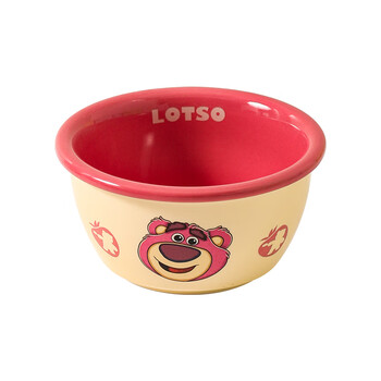 川岛屋（KAWASIMAYA）迪士尼草莓熊餐具可爱饭碗家用陶瓷面碗餐盘子马克杯草莓熊