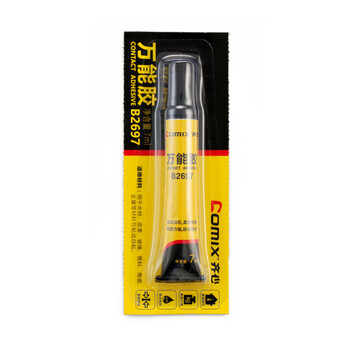 齐心(Comix)万能胶 强力胶水透明 7ml/支 办公用品凑单 工具 B2697 齐心(Comix)万能胶 强力胶水透明 7ml/支 办公用品凑单 工具 B2697