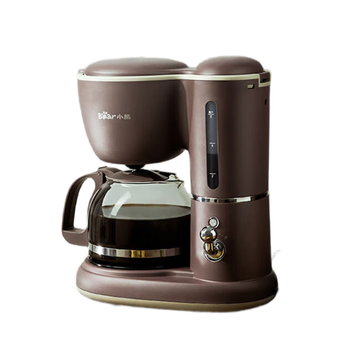 小熊（Bear）咖啡机 家用美式600ml滴漏式小型迷你煮茶器电热水壶泡茶壶煮咖啡壶 KFJ-A06Q1