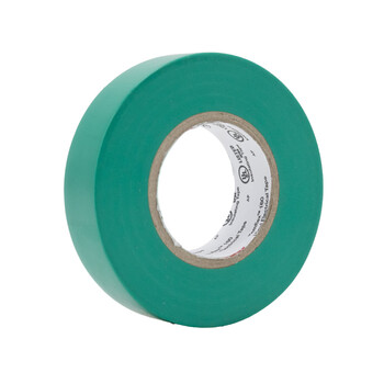 3M电工绝缘胶带汽修线束胶带家装无铅耐磨防潮 绿色 单个装 160#