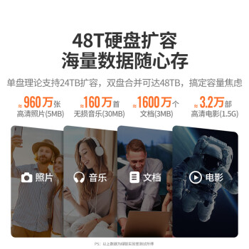 绿联 磁盘阵列硬盘柜 多盘位硬盘盒硬盘笼（带RAID存储）硬盘仓 通用2.5/3.5英寸SATA串口机械固态硬盘