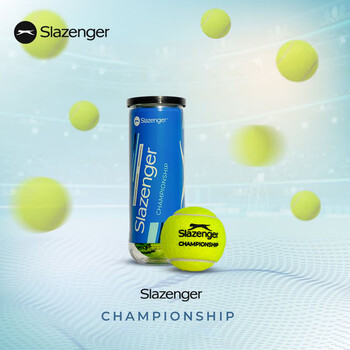 史莱辛格（Slazenger）网球 训练比赛球胶罐3粒装STB340966