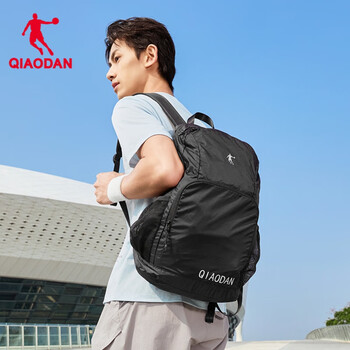 乔丹运动双肩包轻质跑步户外2025夏季上新登山露营背包轻便男女书包