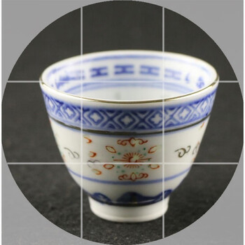青花玲珑杯价格报价行情- 京东