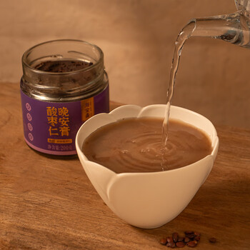 寿全斋酸枣仁膏酸枣仁百合茯苓茶晚安膏桂圆红枣桑椹山药陈皮养生茶200g