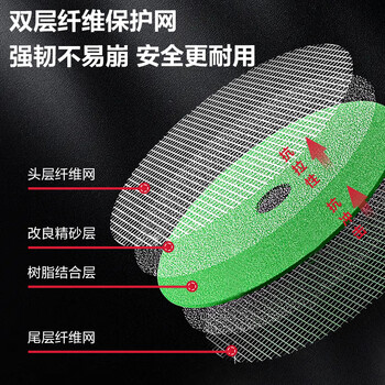 得力（deli）红黑精品级树脂切割片角磨机砂轮片不锈钢切割30片 107*1.2mm