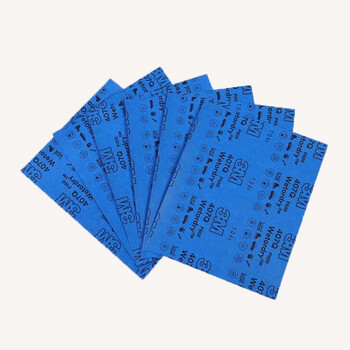 3M美纹砂纸汽车漆面打磨抛光钣喷研磨407Q-P2000 227*280mm 2片装