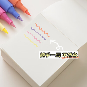 米砾超厚草稿便签草稿纸可撕无粘性空白原木色无印平替小方砖随写随撕记事草稿纸开学季礼物必备用品 