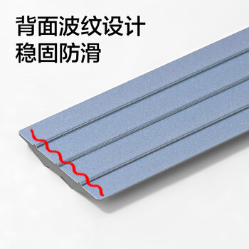 纽赛（NUSIGN）双边刻度铝制易拾取直尺 15cm琉璃黑款 防滑设计/轻巧便捷/不易磨损/刻度清晰/金属质感 NS091