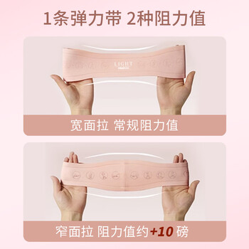 PROIRON普力艾 弹力带 硅胶弹力圈拉力带瑜伽弹力带健身弹力圈 绿35-40LB PROIRON普力艾 弹力带 硅胶弹力圈拉力带瑜伽弹力带健身弹力圈 绿35-40LB