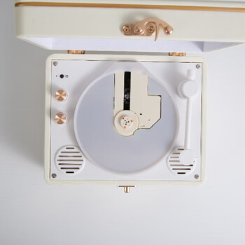 YEARS STAY时光岁月一体式CD机发烧友专辑播放器复古CD播放机唱片机桌面蓝牙音响音箱cd机粉色B SG1999