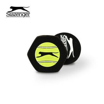 史莱辛格（Slazenger）网球避震器配件减震器 组合装2圆形2六边形4只装