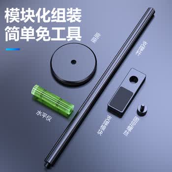 NVV 显卡支架 显卡托架 显卡支撑架 千斤顶托架台式机电脑独立 底部磁吸高度可调铝合金材质NZ-G4银