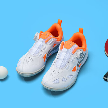 李宁（LI-NING）儿童乒乓球鞋BOA旋钮专业防滑耐磨比赛训练专用运动球鞋 34 