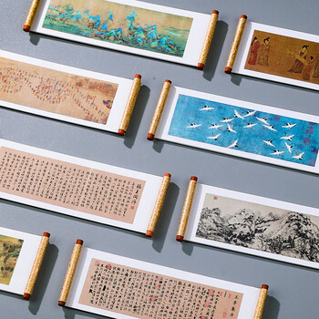 优学库传世名画系列高档冰箱贴创意纪念礼物磁力贴 清明上河图 伴手礼