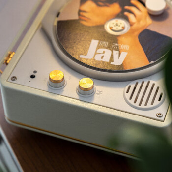 YEARS STAY时光岁月一体式CD机发烧友专辑播放器复古CD播放机唱片机桌面蓝牙音响音箱cd机粉色B SG1999