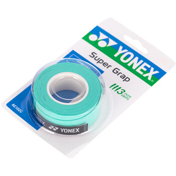 YONEX尤尼克斯羽毛球手胶运动吸汗带握把胶AC-102C-003绿色三条装 YONEX尤尼克斯羽毛球手胶运动吸汗带握把胶AC-102C-003绿色三条装