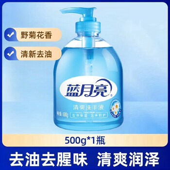 蓝月亮 洗手液 500g野菊花【清爽】洗手液【抑菌护手 滋润保湿】 蓝月亮 洗手液 500g野菊花【清爽】洗手液【抑菌护手 滋润保湿】