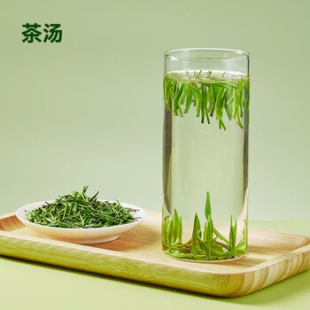 京东京造鲜来多26新茶明前特级雀舌200g绿茶竹叶茶叶青毛尖自己喝自营送礼