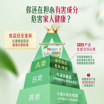 立白洗碗块30块洗碗机用 洗碗机清洁洗碗粉洗碗盐耗材360g除腥去味